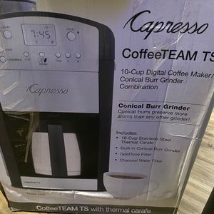 Capresso coffee maker